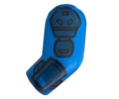 Arm, Left with Dark Blue Pads Pattern