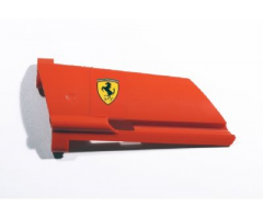 Technic, Panel Fairing #21 Large Long, Small Hole, Side B with Ferrari Logo Pattern (Sticker) - Set 8674