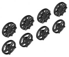 Wheel, Accessory Cover 5 Spoke and 10 Spoke for Wheel 18976, 8 in Bag - 4 of Each (Multipack)