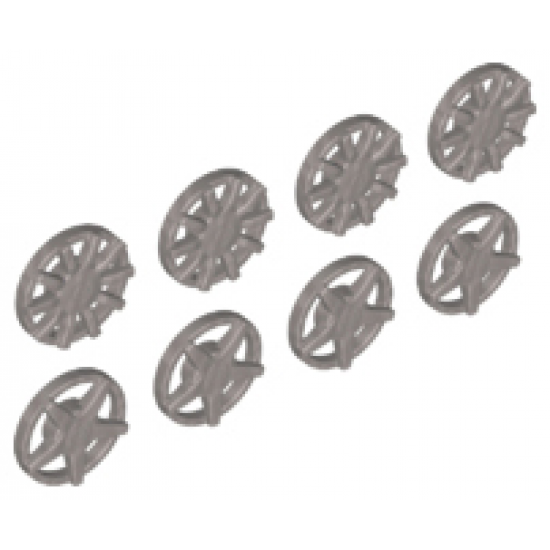 Wheel, Accessory Cover 5 Spoke and 10 Spoke for Wheel 18976, 8 in Bag - 4 of Each (Multipack)
