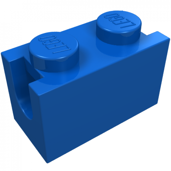 Brick, Modified 1 x 2 with Digger Bucket Arm Holder