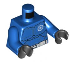 Torso SW Armor Special Forces Clone Trooper Pattern / Blue Arms / Black Hands