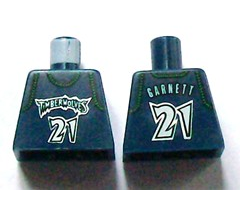 Torso NBA Minnesota Timberwolves #21 (Dark Blue Jersey) Pattern