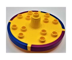 Duplo Merry-Go-Round Small with Blue and Purple Rim Pattern