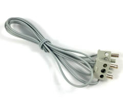 Electric, Wire 12V / 4.5V with two 2-prong connectors, 92 Studs Long