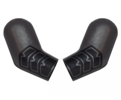 Arm, (Matching Left and Right) Pair with Black Gauntlets Pattern