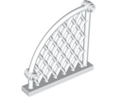 String & Net Lattice Plastic 6 x 1 x 5 Curved