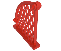 String & Net Lattice Plastic 6 x 1 x 5 Curved