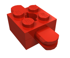 Arm Holder Brick 2 x 2 with Hole and 2 Arms