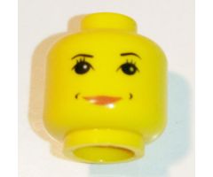 Minifigure, Head Female with HP Hermione Pattern - Blocked Open Stud