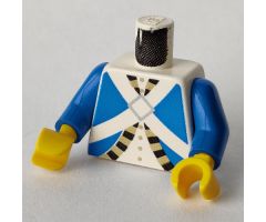 Torso Pirate Imperial Soldier Pattern / Blue Arms / Yellow Hands