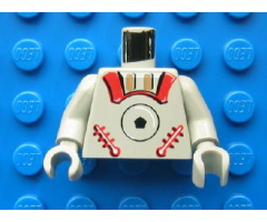 Torso Space Astrobot Pattern / Light Gray Arms / Light Gray Hands
