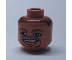 Minifigure, Head NBA Jason Kidd Pattern - Blocked Open Stud