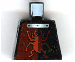 Torso Alpha Team Minion Scarab without Silver Outline and 'X' Pattern