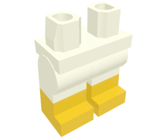Hips and Legs with Yellow Boots Pattern