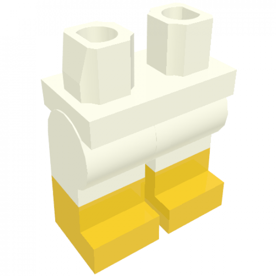 Hips and Legs with Yellow Boots Pattern