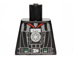Torso SW Darth Vader Imperial Logo Medal Pattern
