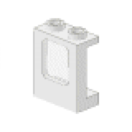 Window 1 x 2 x 2 Plane with Trans-Clear Glass