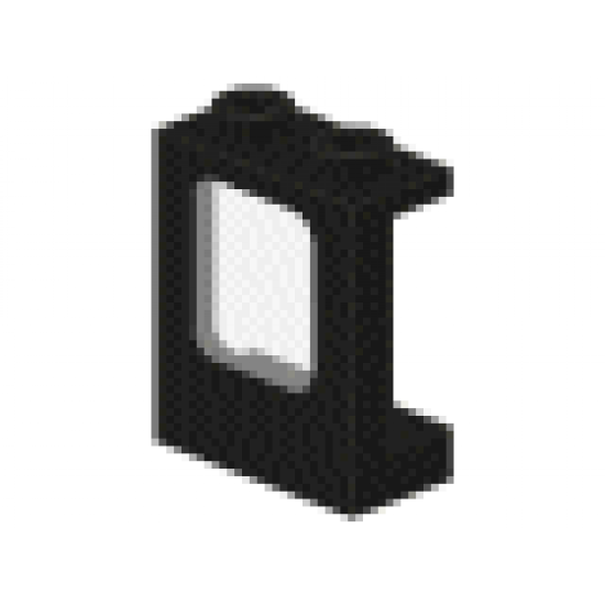 Window 1 x 2 x 2 Plane with Trans-Clear Glass