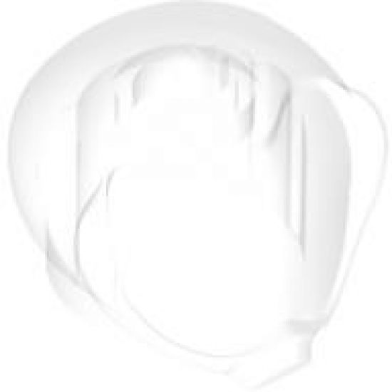 Minifigure, Headgear Helmet Round Bubble