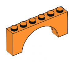 Arch 1 x 6 x 2 - Thick Top with Reinforced Underside