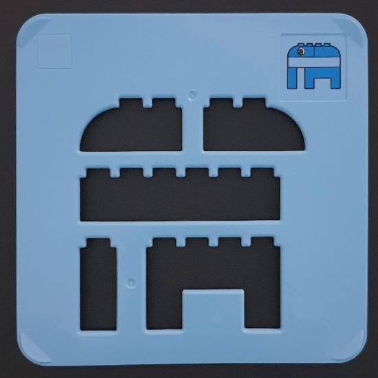 Duplo Sorting Template - Elephant