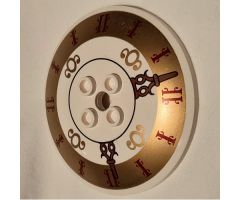 Dish 6 x 6 Inverted (Radar) - Hollow Studs with HP Clock Face Pattern