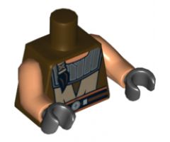 Torso SW Quinlan Vos Pattern / Nougat Arms / Black Hands