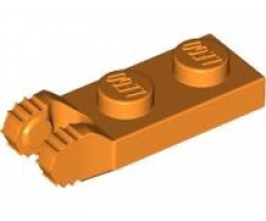 Hinge Plate 1 x 2 Locking with 2 Fingers on End (Undetermined Type)
