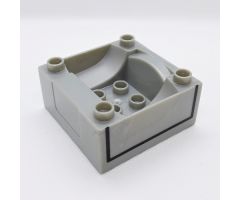 Duplo, Train Cab / Tender Base with Bottom Tube and Thomas & Friends Spencer Tender Pattern