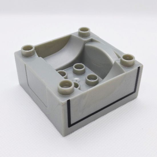 Duplo, Train Cab / Tender Base with Bottom Tube and Thomas & Friends Spencer Tender Pattern