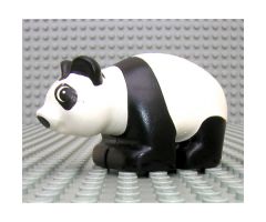 Duplo, Animal Panda Baby Cub, Eyes looking Left Pattern