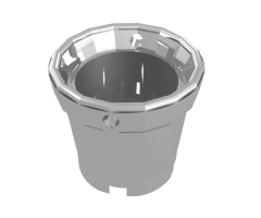 Belville Utensil Bucket Round