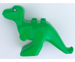 Duplo, Animal Dinosaur Tyrannosaurus rex Adult with Eyes Pattern
