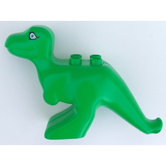 Duplo, Animal Dinosaur Tyrannosaurus rex Adult with Eyes Pattern