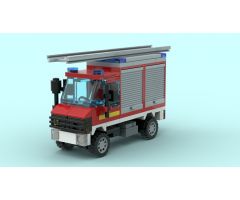 Mercedes-Benz Unimog U1300L Fire truck