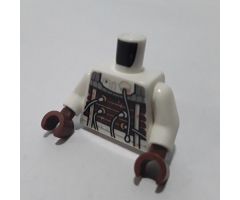 Torso SW Bacta Suit Pattern / White Arms / Reddish Brown Hands
