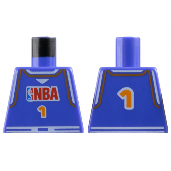 Torso NBA Player Number 1 Pattern