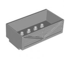 Duplo, Train Wagon (fits 2 x 6 car / train bases) with Thomas & Friends Truck Face Pattern