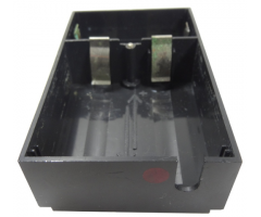 Electric, Battery Box 4.5V 6 x 11 x 3 Type II, Bottom with Red Dot Pattern