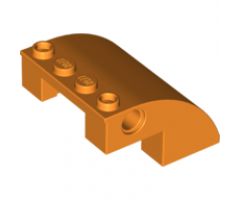 Slope, Curved 4 x 4 x 2 with Holes