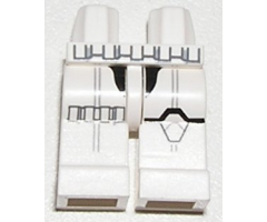 Hips and Legs with SW Stormtrooper Pattern