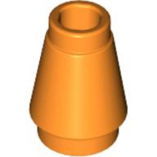 Cone 1 x 1 with Top Groove