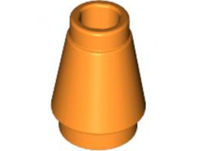 Cone 1 x 1 with Top Groove