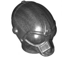 Minifigure, Head, Modified SW RA-7 Protocol Droid Plain