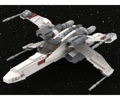 Resistance X-Wing Luke's style