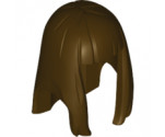 Minifigure, Hair Female Long Straight with Bangs (Rubber)