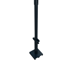 Boat Mast 2 x 2 x 9 2/3 Bar with Slot on Top and 2 Finger Hinge on Two Sides