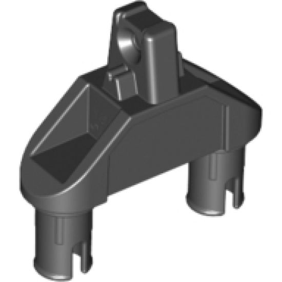 Hinge 1 x 3 with Two Pins, Locking 1 Finger
