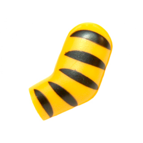 Arm, Left with 5 Black Stripes (Tiger) Pattern